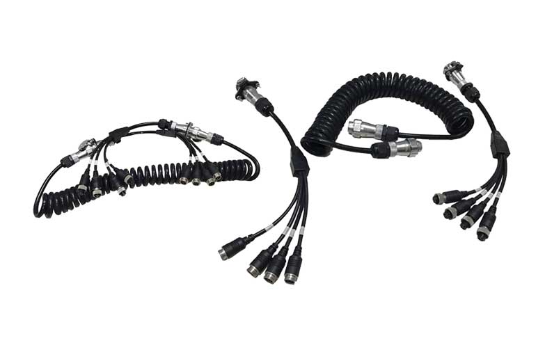 spiral-cable-main spiral cable for trailer, float, caravan
