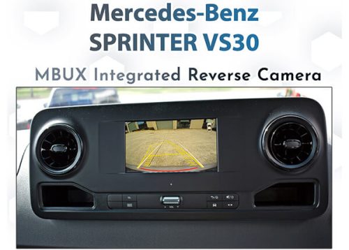 Mercedes Benz Sprinter VS30 Chassis MBUX audio Integrated Reversing ...