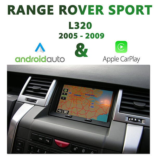 [2005-2009] Range Rover Sport L320 – Apple CarPlay & Android Auto ...